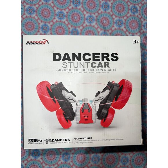 Dancers Stunt Car 2.4GHz Double Roll Action Remote Control Car For Ages 3+ - Picture 1 of 4